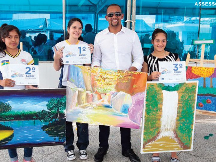 Jhony Paixão entrega premiação do concurso estadual de pintura