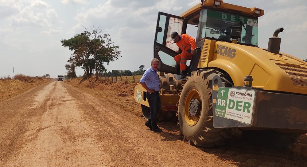 Luizinho Goebel garante construção de ponte no rio Santa Cruz e obras na RO-487