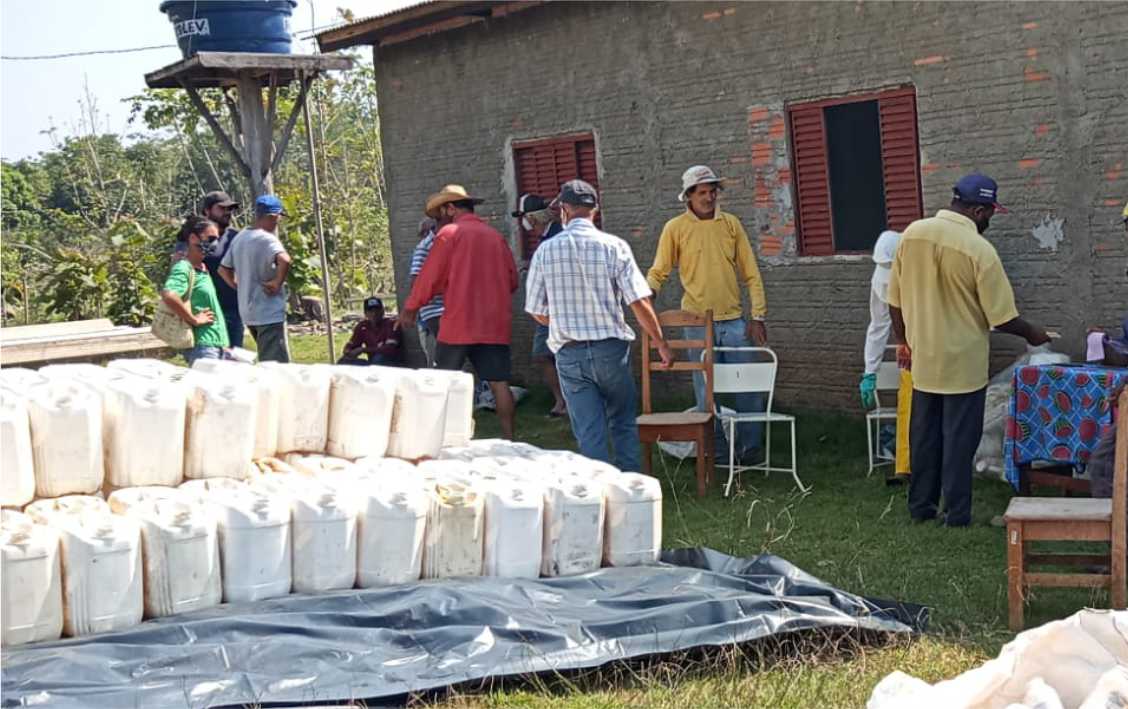 Emater-RO faz mutirão para recolher embalagens de agrotóxicos em Pimenta Bueno
