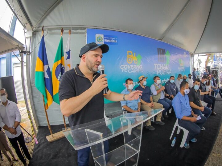 Presidente Alex Redano acompanha lançamento do Tchau Poeira em Ji-Paraná