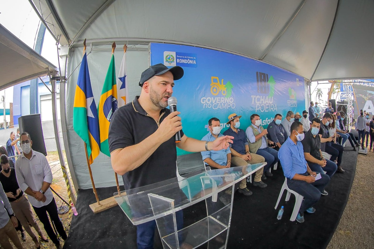 Presidente Alex Redano acompanha lançamento do Tchau Poeira em Ji-Paraná