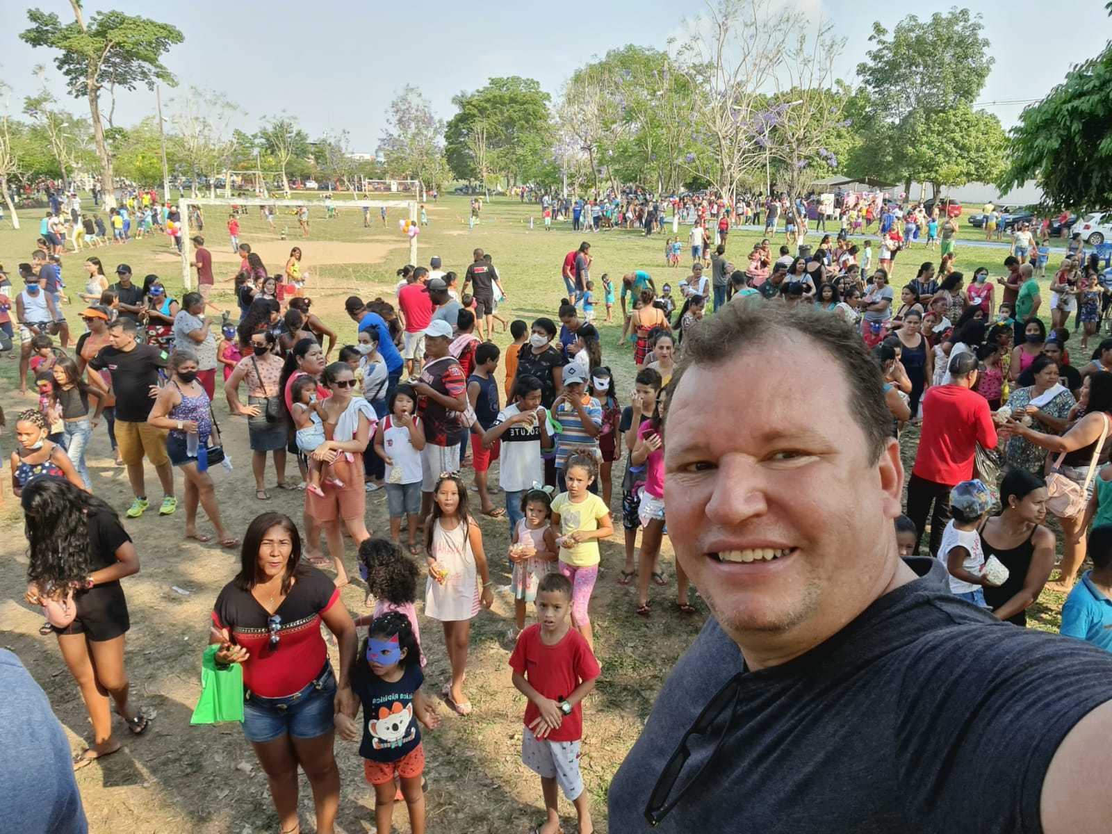 Dr. Neidson apoia festa do Dia das Crianças em Guajará-Mirim