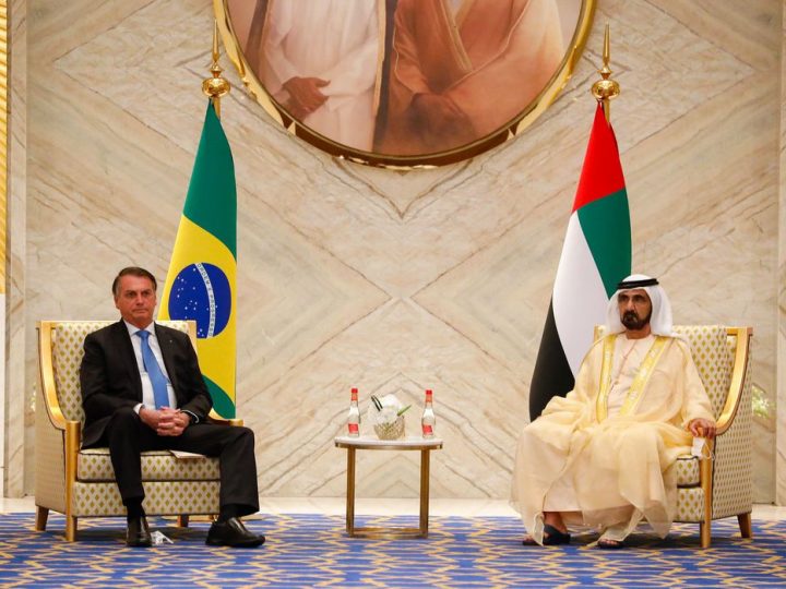 Presidente se reúne com emir de Dubai