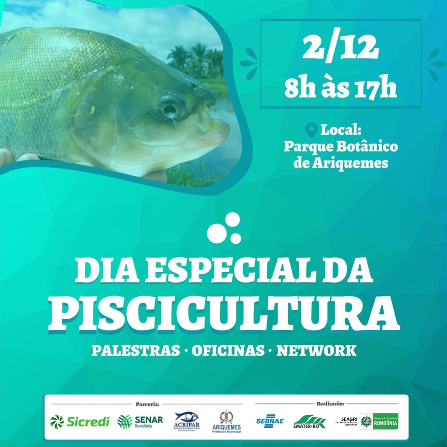 Dias de campo debatem cadeia produtiva do pescado em Rondônia