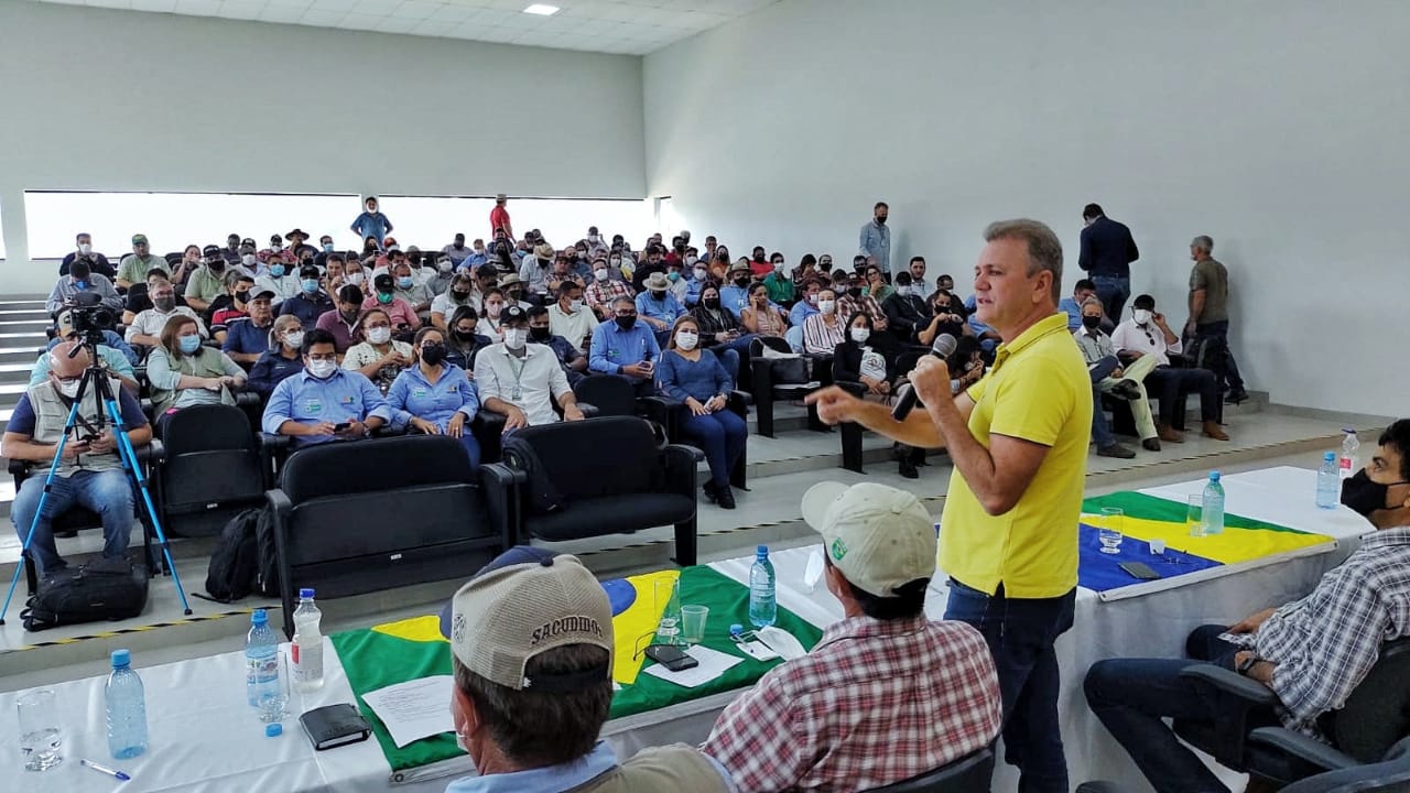 Luizinho Goebel participa da cerimônia de abertura do projeto “Integração Rural” e destaca importância do evento no desenvolvimento de propriedades rurais vilhenenses