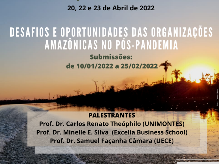 Chamadas abertas para IV Encontro de Ensino e Pesquisa em Administração da Amazônia
