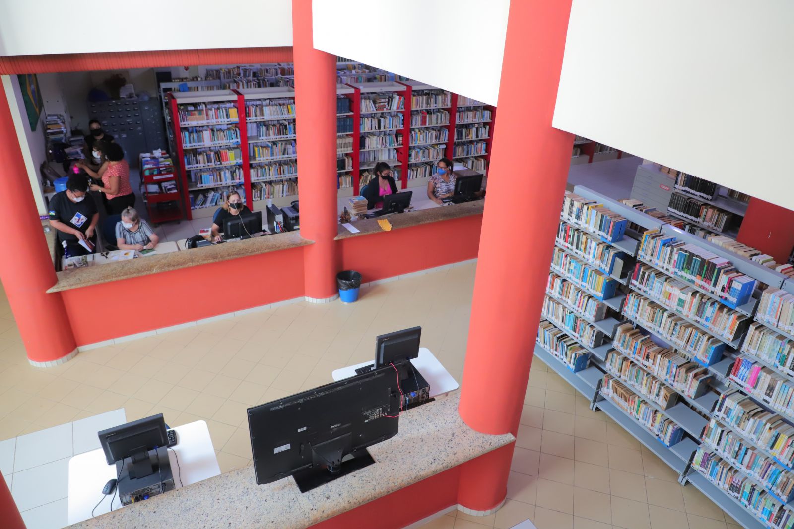 Porto Velho: Laboratório de informática e novo sistema de refrigeração serão novidades na reabertura de Biblioteca