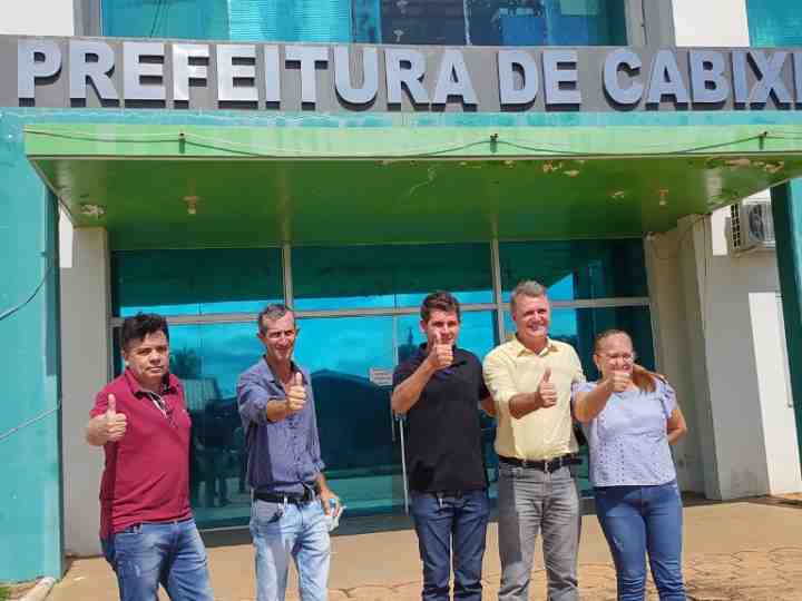 Luizinho Goebel visita Cabixi e discute liberação de recursos para o município