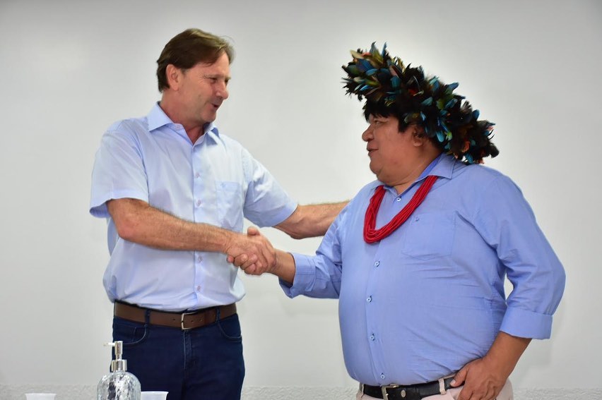 Acir Gurgacz anuncia filiação de líder indígena rondoniense ao PDT