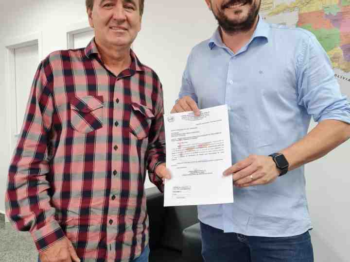Deputado Jean Mendonça recebe vereador de Espigão D’Oeste para tratar de melhorias para o município