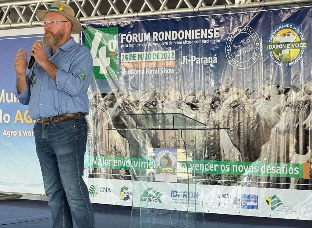 Fórum Rondoniense destaca desafios impostos pelo status de livre de aftosa sem vacinação