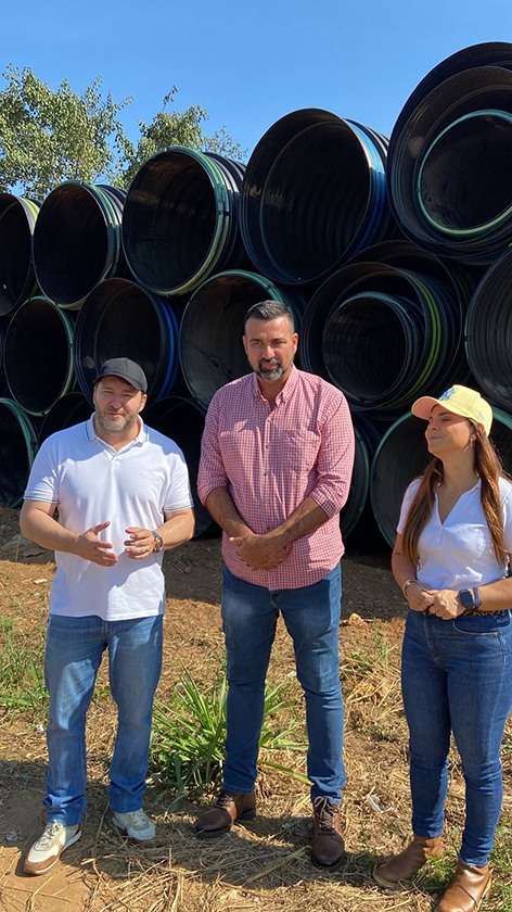 Alex Redano destina emenda para substituir pontes no distrito de São Domingos por tubos corrugados
