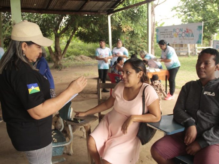 Costa Marques: Parceria da Agevisa promove ação de saúde, na comunidades quilombolas