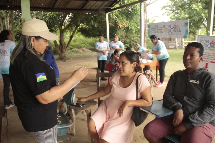 Costa Marques: Parceria da Agevisa promove ação de saúde, na comunidades quilombolas
