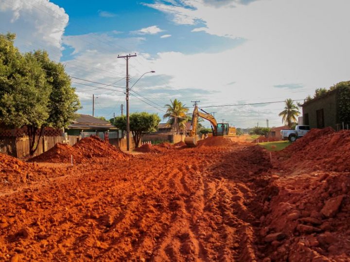 Cerejeiras: Obras de pavimentação do “Tchau Poeira” já estão em andamento