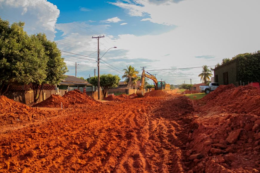 Cerejeiras: Obras de pavimentação do “Tchau Poeira” já estão em andamento