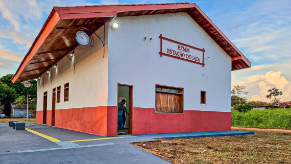 Guajará-Mirim: Estação histórica da EFMM no distrito de Iata será ponto de atendimento ao turista