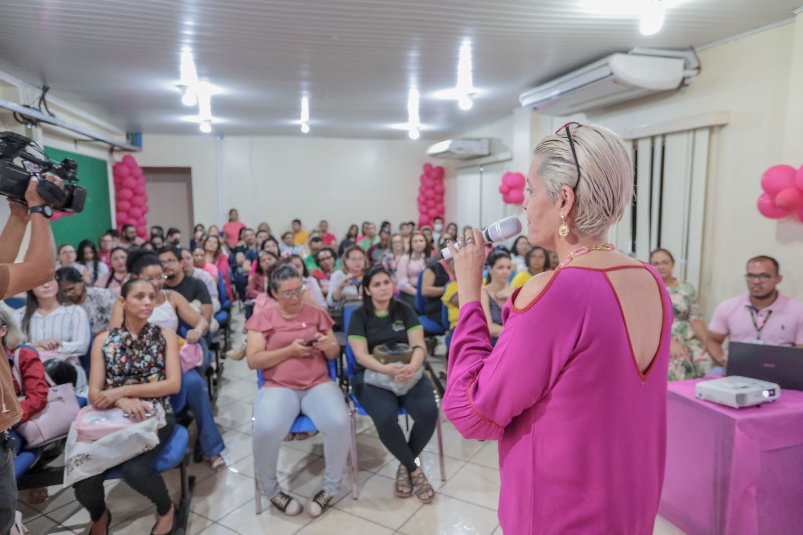 Porto Velho: Ações da campanha Outubro Rosa teve início entre servidoras