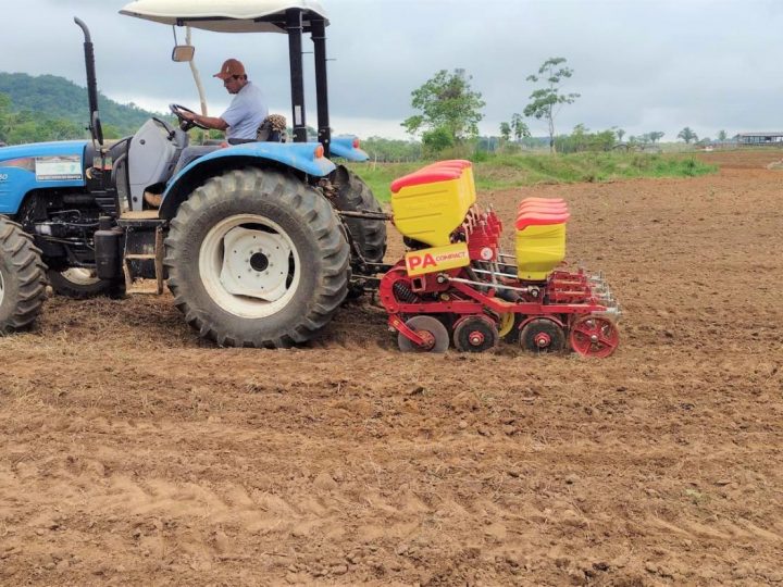 Ariquemes: Produtores são beneficiados com assistência técnica no plantio do milho