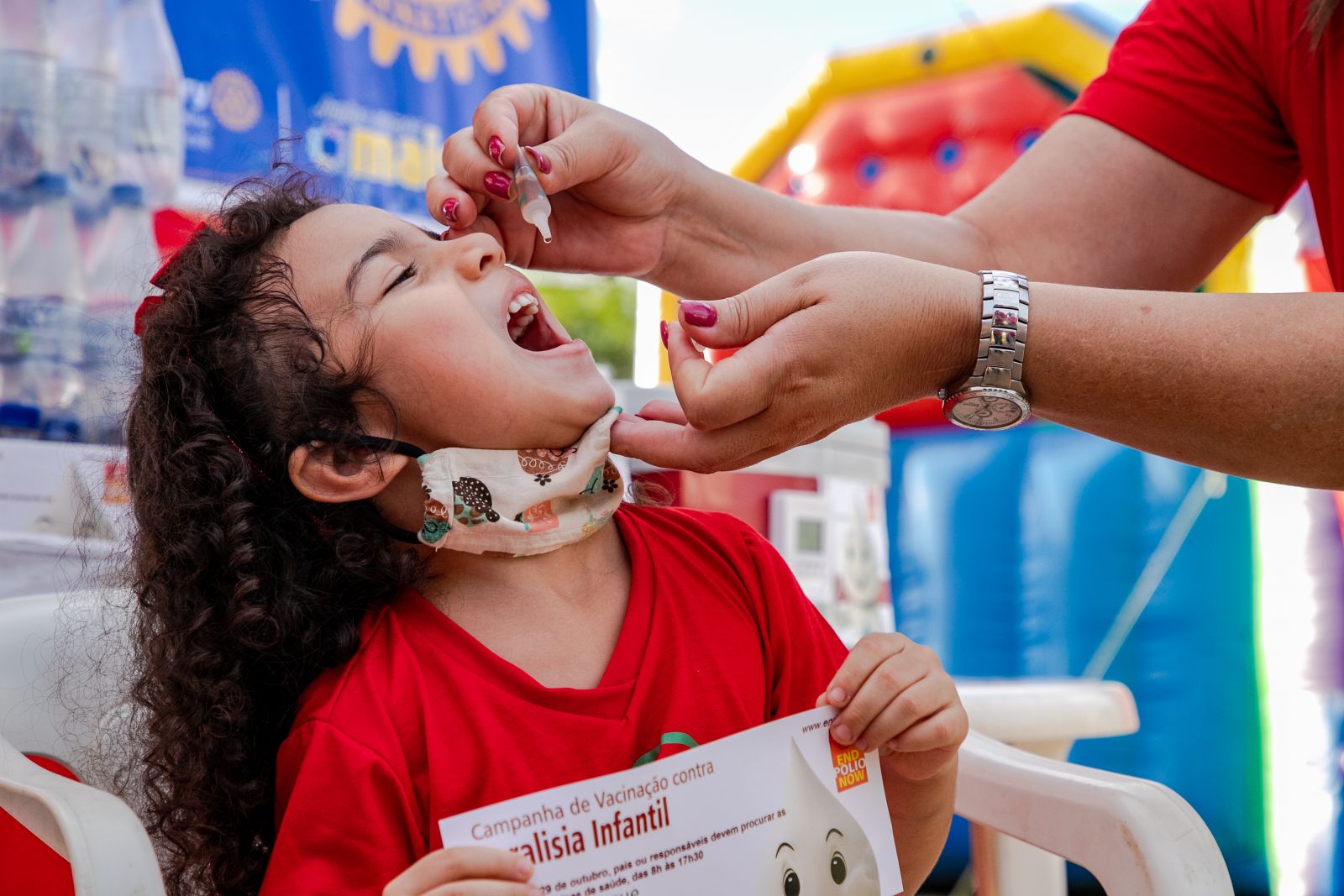 Porto Velho: Campanha contra a poliomielite  é encerrada, mas vacinas continuam disponíveis