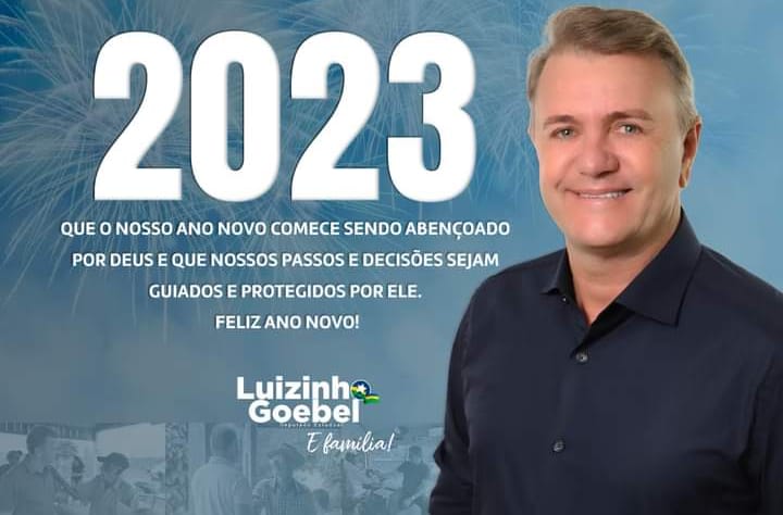 Mensagem de Ano Novo do deputado Luizinho Goebel