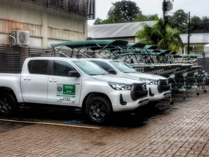 Governo realiza entrega de veículos e equipamentos para reforçar as ações e monitoramento em Rondônia