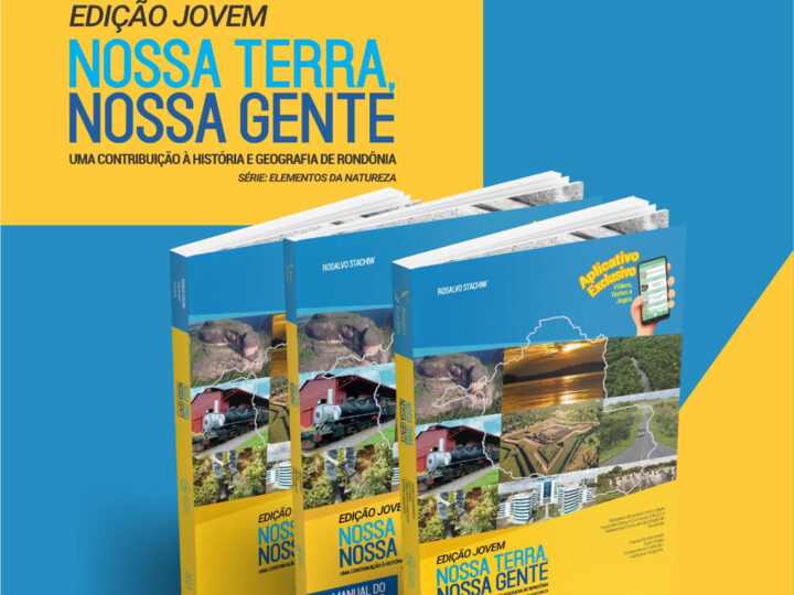 Livro didático traz aspectos sobre os solos e paisagens de Rondônia