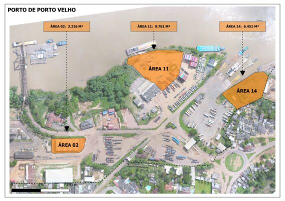 Porto Velho: SOPH oferece três áreas para uso temporário e impulsiona negócios