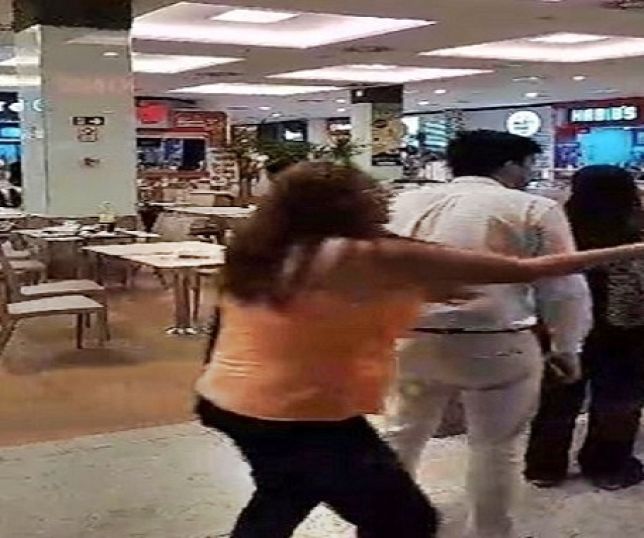 Bandidos disparam tiros e provocam muita correria e pânico durante assalto na loja Bemol no Amazonas Shopping