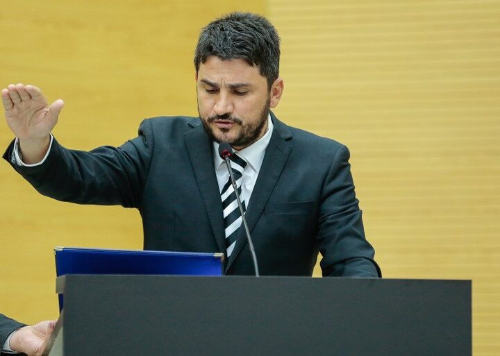 Jean Mendonça solicita ao deputado federal Lucio Mosquini duplicação da ponte do Rio Barão do Melgaço em Pimenta Bueno