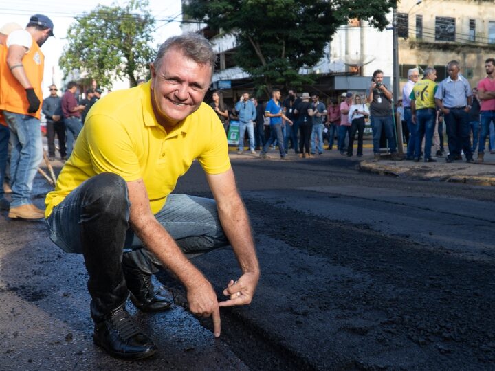 Emenda do deputado Luizinho Goebel vai permitir a recuperação asfáltica de ruas de Vilhena