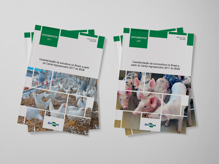Publicações destacam caracterização da suinocultura e avicultura no Brasil