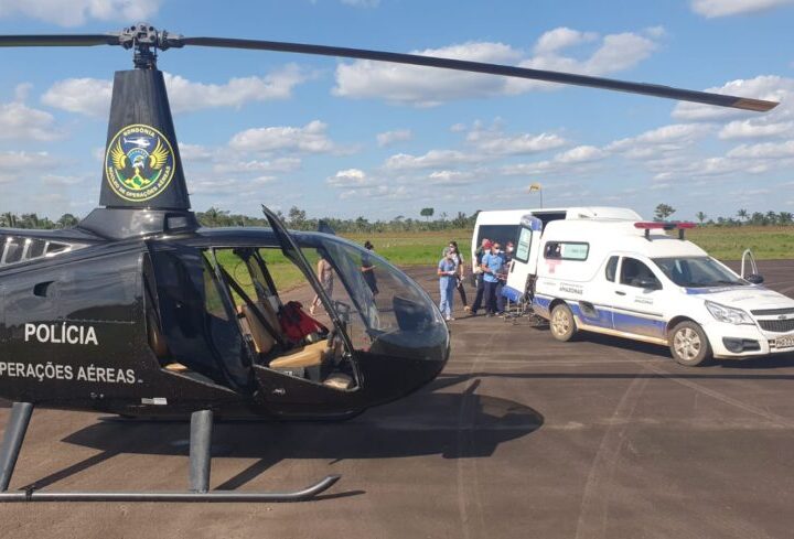 Secretaria de Segurança recebe agradecimento do Ministério da Saúde por serviço aeromédico prestado à criança indígena