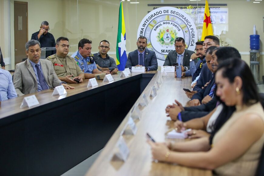 Acordo de Cooperação Técnica entre Rondônia e Acre fortalece ações de combate à criminalidade interestadual