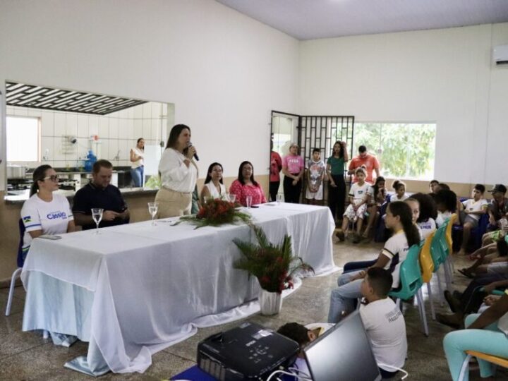 Cacoal: Governo de Rondônia entrega obra de reforma e pintura em escola estadual, no município