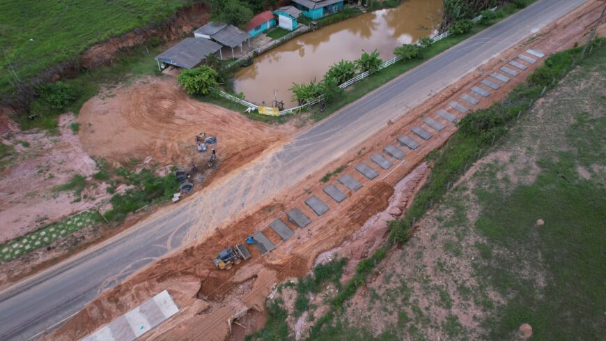 Theobroma: Município é contemplado com construção de pista de caminhada pelo Governo de Rondônia