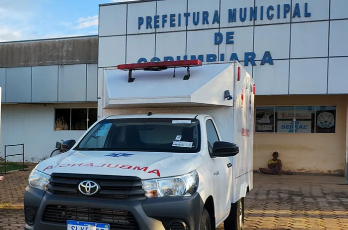 Prefeitura de Corumbiara compra nova ambulância com emenda parlamentar do deputado Luizinho Goebel