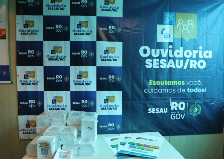 Unidades de saúde de Rondônia recebem cartilha da Ouvidoria do SUS