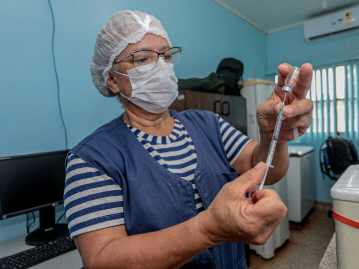 Porto Velho: Campanha de vacinação contra a gripe segue até dia 29 de fevereiro