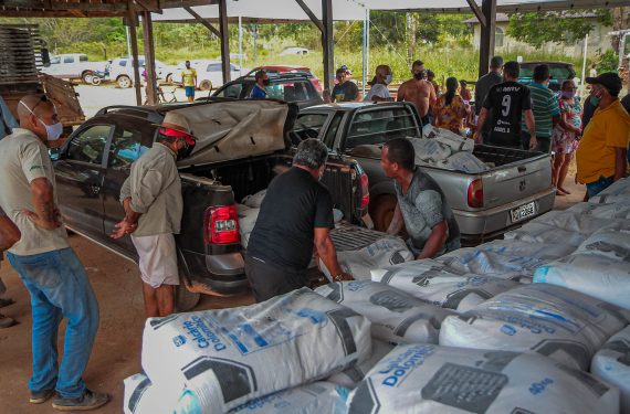 Porto Velho: Agricultura do setor chacareiro é fortalecida com calcário entregue pelo Governo de Rondônia