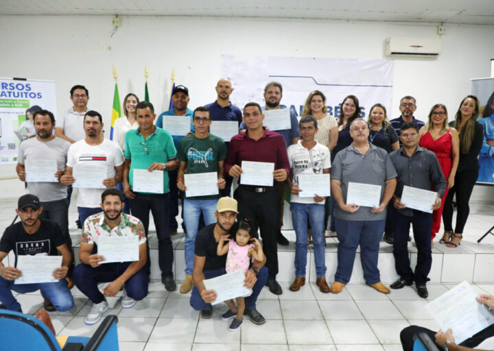 Governo de Rondônia realiza entrega de certificados do Programa “Geração Emprego” em Ji-Paraná e Campo Novo